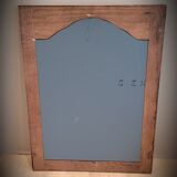 Mirror wood mustache 55x73