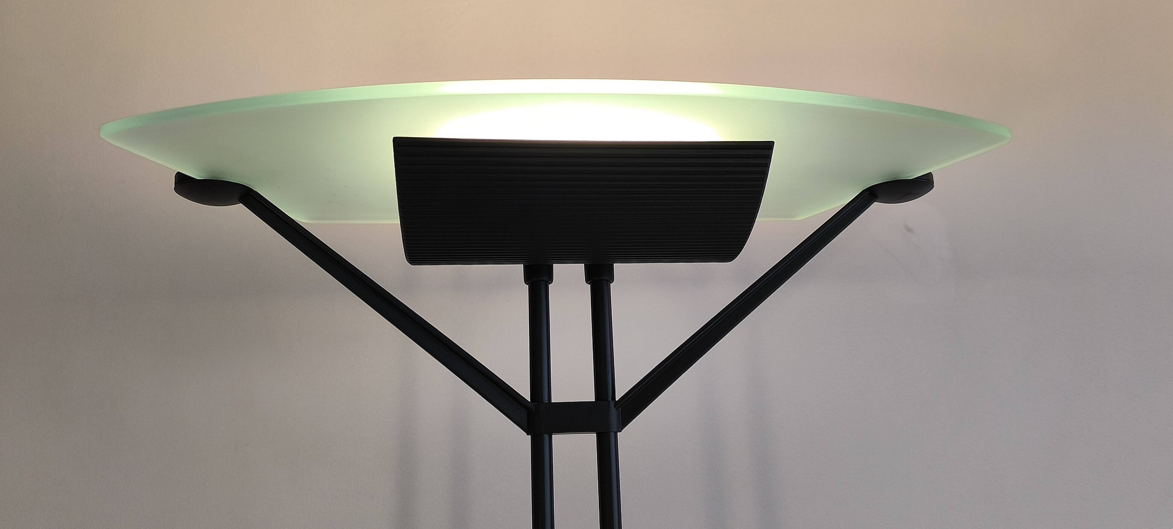 1980's Accademia Terra floor lamp by Shigeaki Asahara for LUCITALIA, TBEG