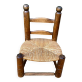 Brutalist low chair