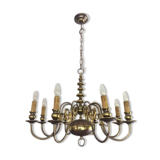 Chandelier in copper to 8 branches