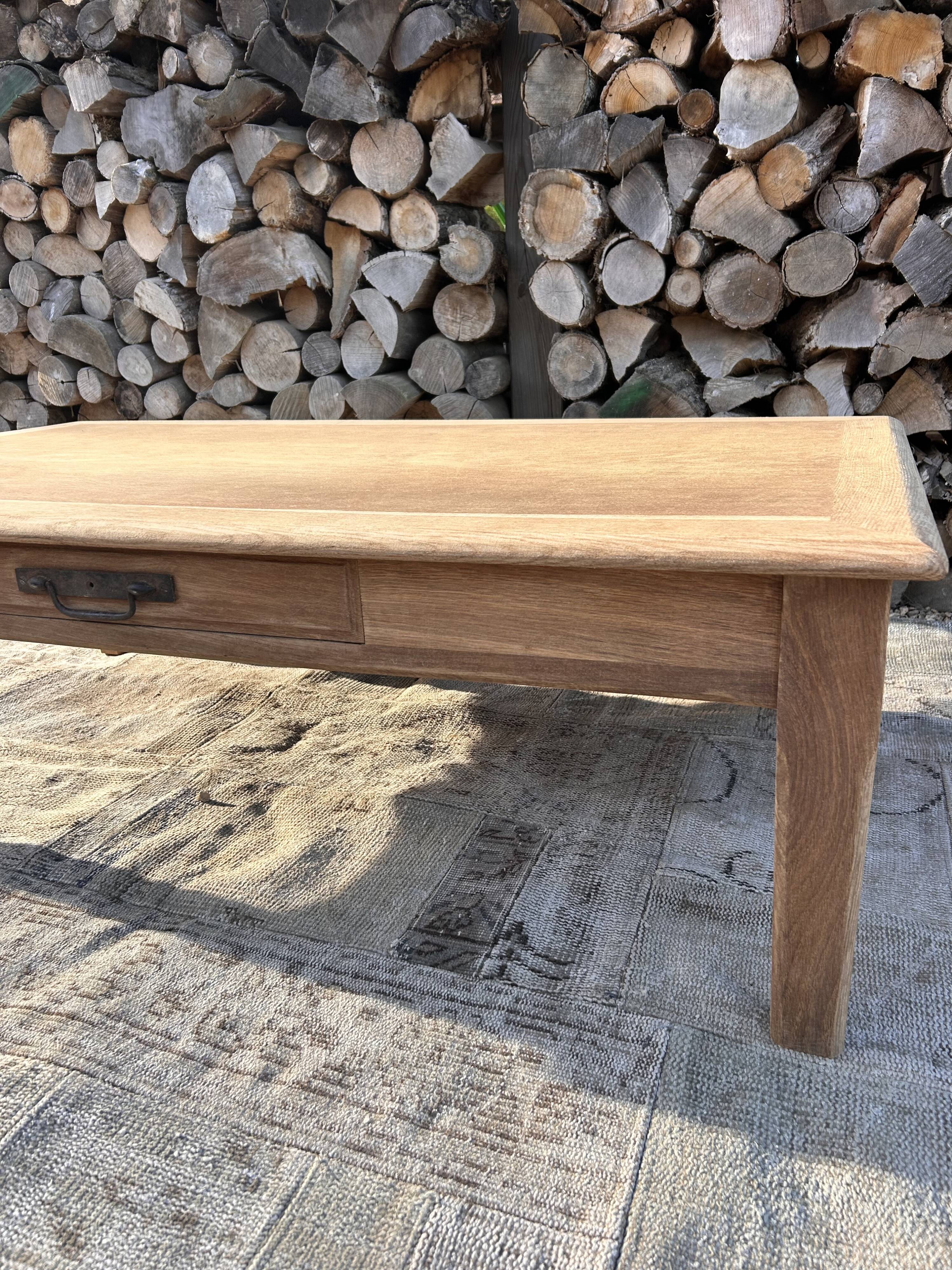 Renovated farmhouse coffee table