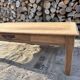 Table basse de ferme rénovée