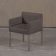 Chaises Ligne Roset en tissu gris, France années 2000, ensemble de 2.