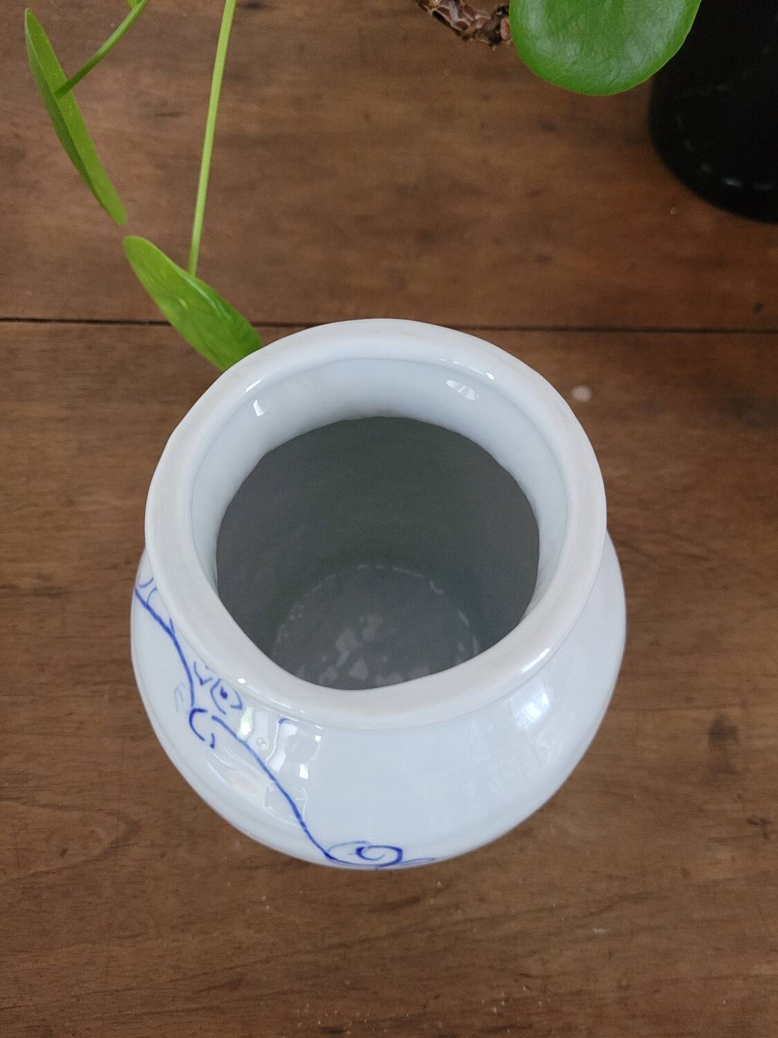 Stoneware mustard pot