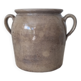 Stoneware grease pot