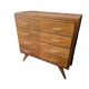 Vintage chest of drawers from the 60s in oak