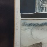 Lithographie Claude Michaud " douceur du matin"