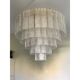Diamond Strips “Listelli” Murano Glass Flush Mount