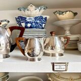 Ercuis 4-piece silver-plated coffee and tea set, circa 1930