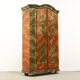 Cabinet d'art populaire en marbre peint