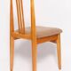 Mid-Century Bouclé Lounge Chair, Light Wood, M. Zielinski, Europe 1960s