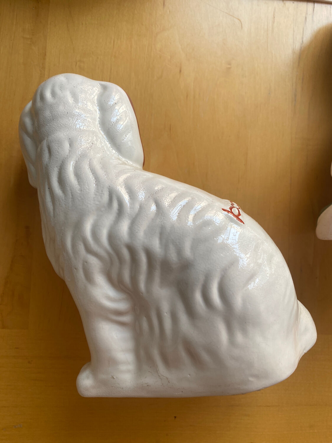 Pair of stadfordshire earthenware dogs