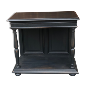 Console ancienne noire
