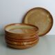 Set of 6 stoneware dessert plates
