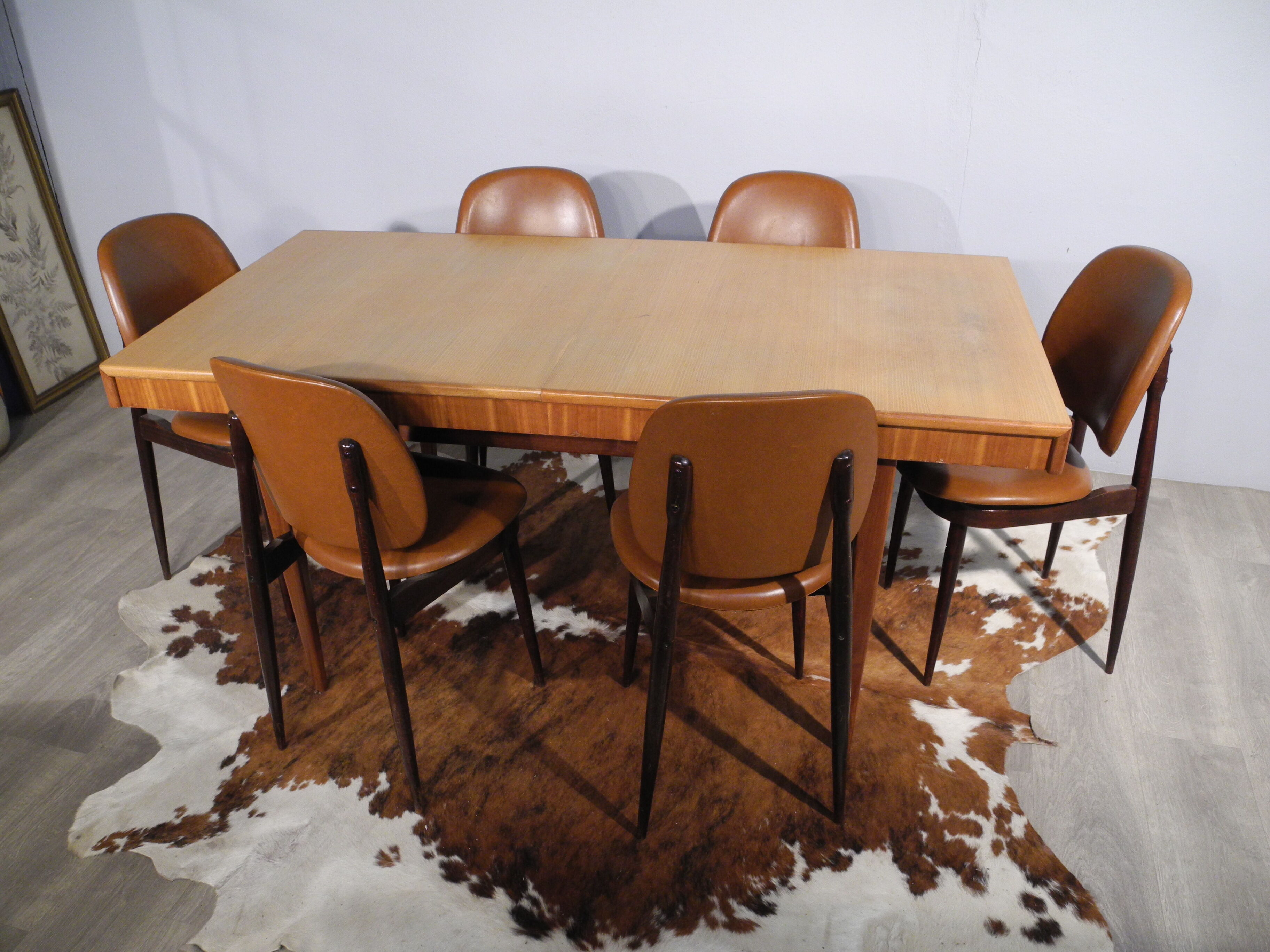 6 "pegase" chairs from Baumann