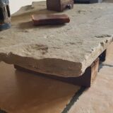 Natural stone coffee table