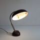 Lampe de bureau en métal avec anneau lumineux par Hala, Pays-Bas, années 1950