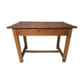 Table de ferme avec grand tiroir