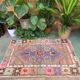 Turkish oushak rug 117x82 cm vintage carpet