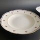 4 soup plates in Paris porcelain, "A la Reine" model, 1890, Damo