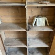Wardrobe, kitchen cupboard, dresser, shelf.