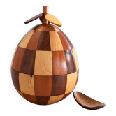 Seau à glaçons noix de coco • Mid-Century