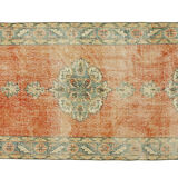 Anatolian handmade vintage rug 353 cm x 105 cm