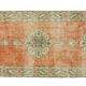 Anatolian handmade vintage rug 353 cm x 105 cm