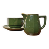 Apilco Set by Yves Deshoulières Olive ⎜1980s