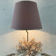 Lampe corail Hollywood Regency des années 70