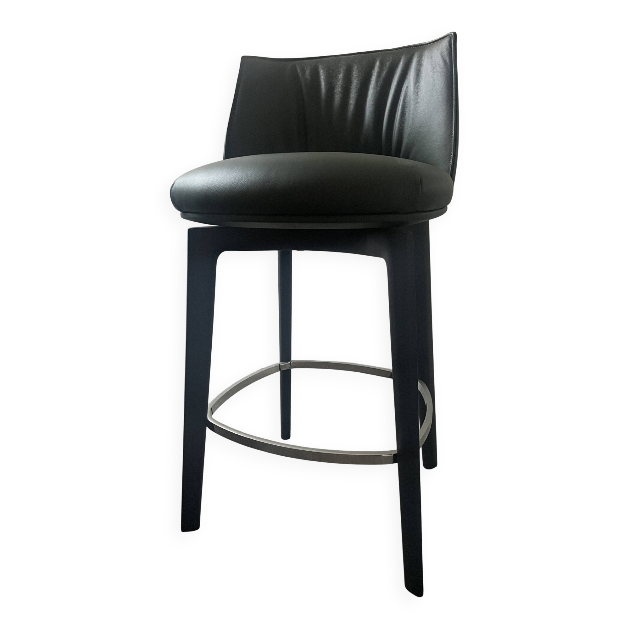 Set of 4 Archibald bar stools - Poltrona Frau - new
