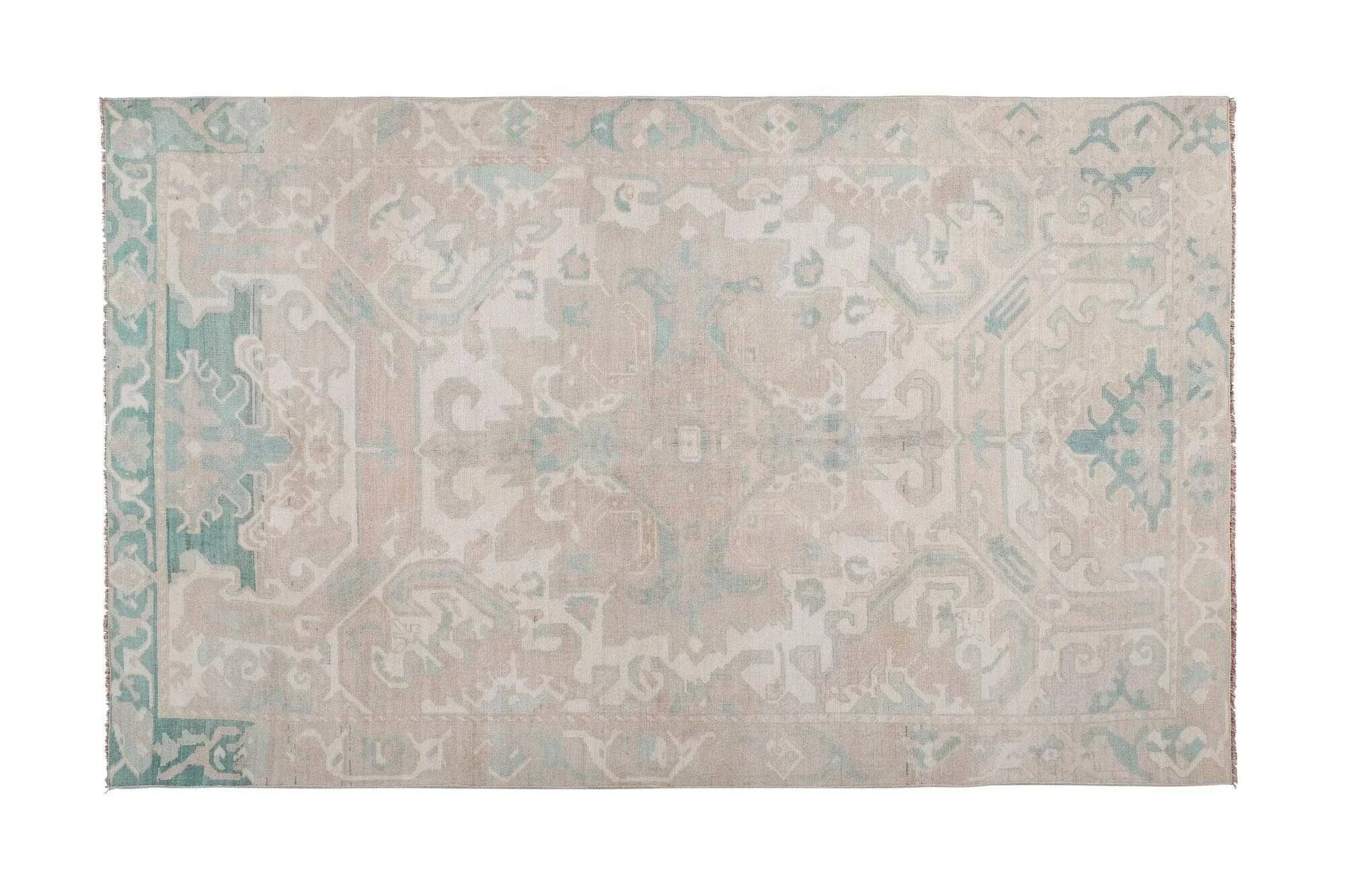 Vintage Turkish handmade rug 168x271 cm
