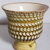 Duo of sacrificed ceramics Pottery by Pieter Groeneveldt 60s