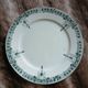 10 antique flat plates in ironstone