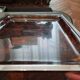 Lucite tortoiseshell and silver metal style