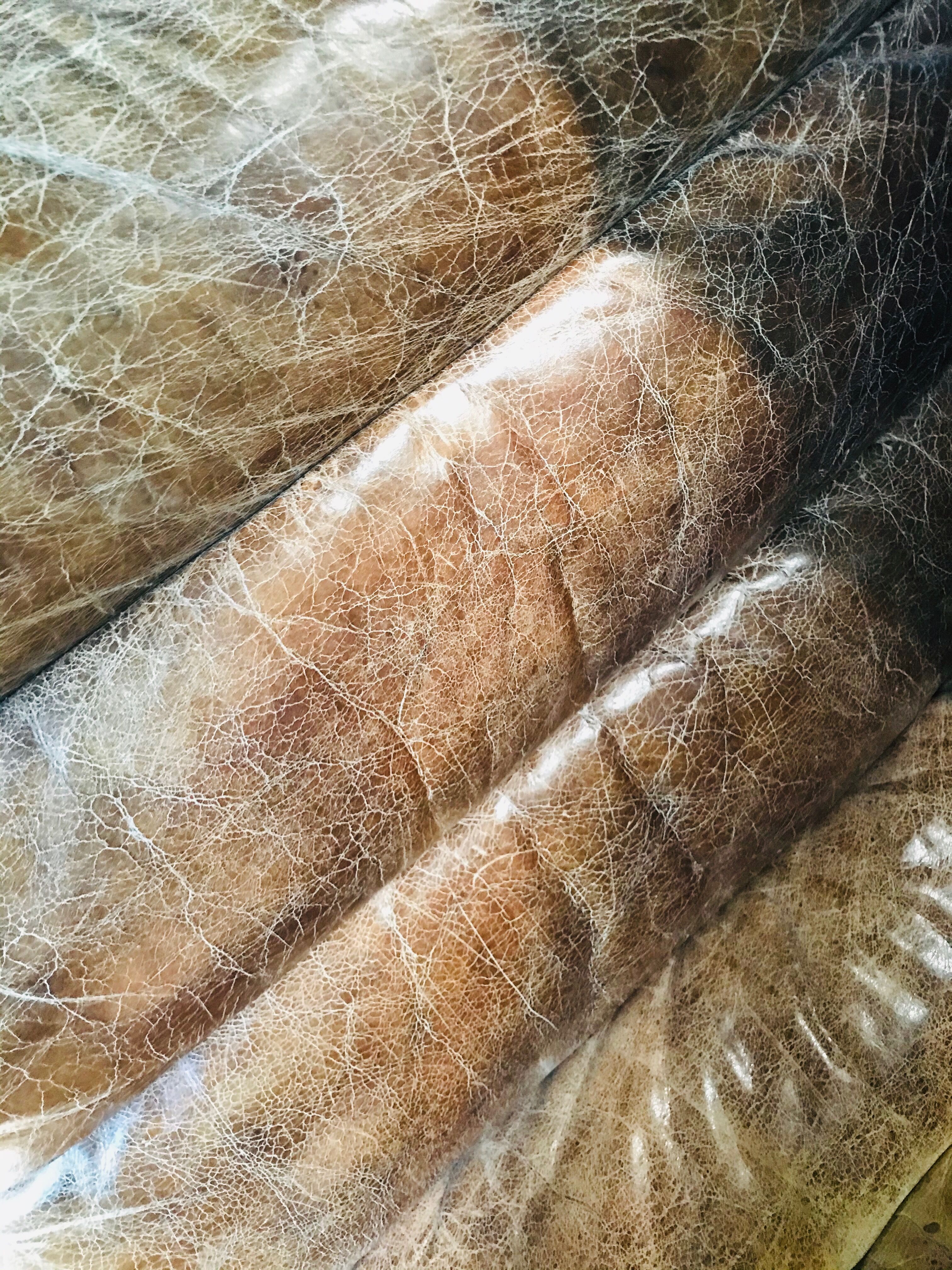 leather armchair 70s