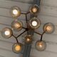 Swedish 9 ball pendant light from the 70s