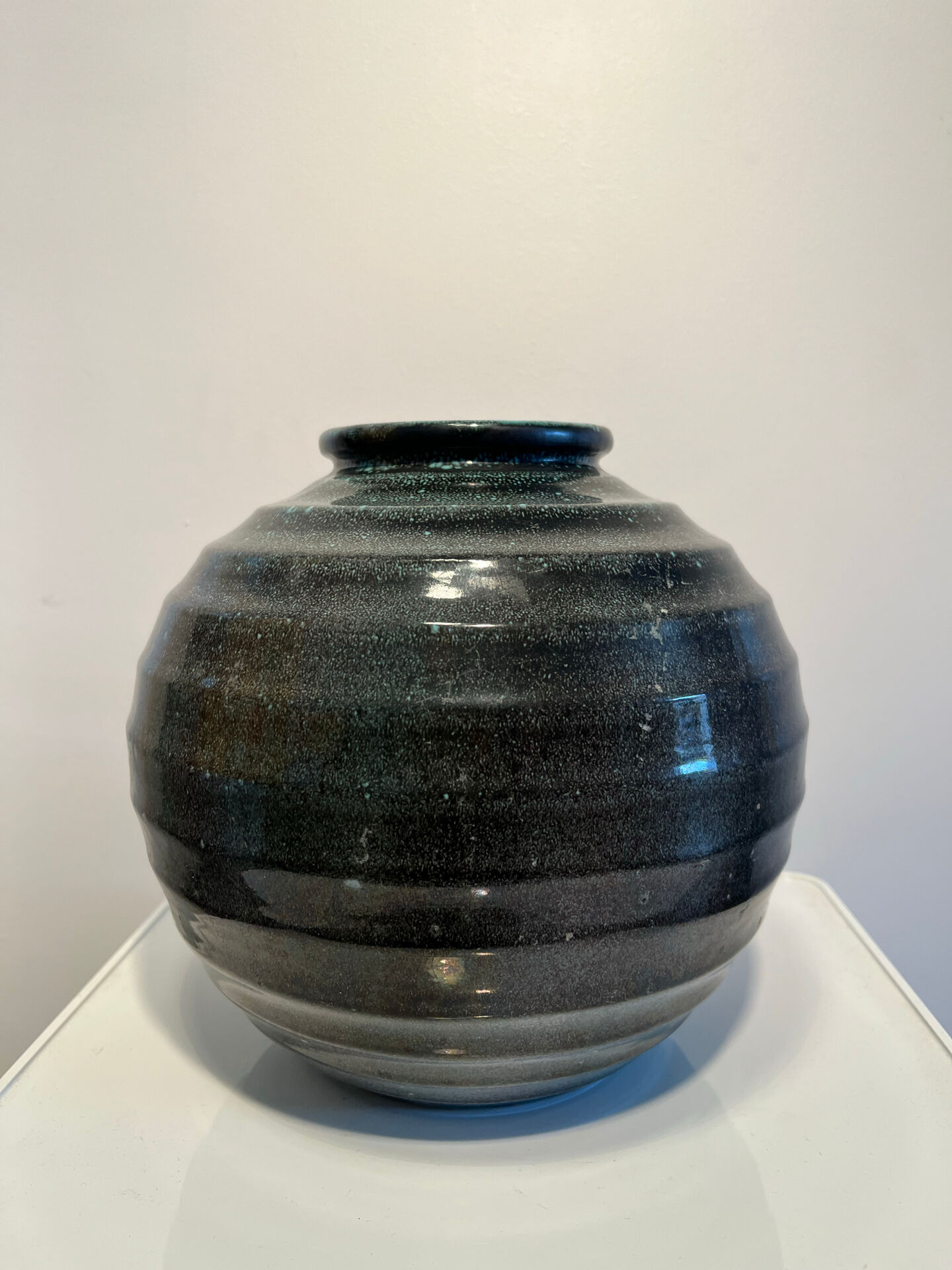Vase boule art déco