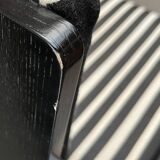 German armchair model D51 Fagus with Bauhaus pattern cushion by Walter Gropius for Tecta