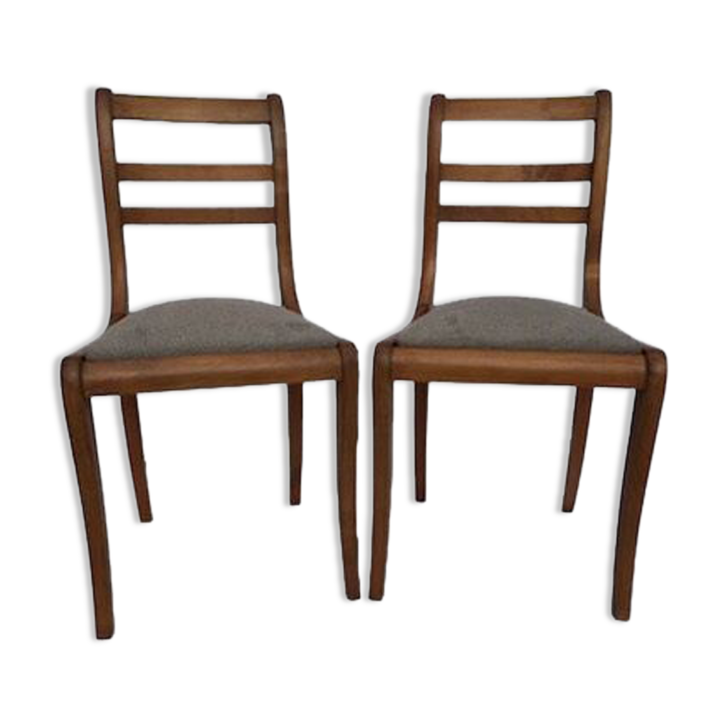 Chaises dossier barrette