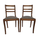 Chaises dossier barrette