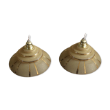 Pair of vintage suspensions