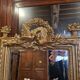 Golden mirror with doves