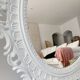 Old mirror 57x67cm
