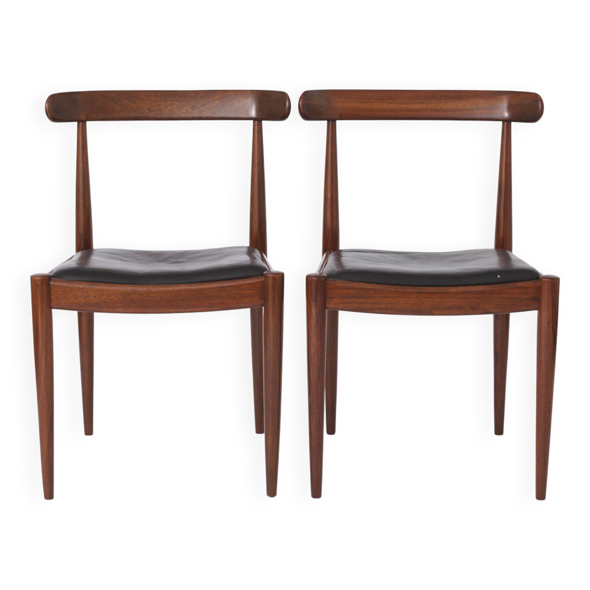 2 of 6 Vintage Chairs 1960s by Alfred Hendrickx for Belform