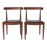 2 of 6 Vintage Chairs 1960s by Alfred Hendrickx for Belform