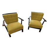 Paire de fauteuils Midcentury