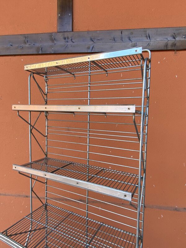 Étagère industrielle commerce des années 1960