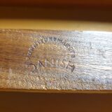 Table teck Johannes Andersen Mid-Century