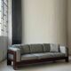 Sculptural Mid Century Bastiano sofa by Afra and Tobia Scarpa, Made in Italy
